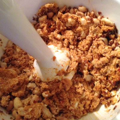 Biolicous recept voor zelfgemaakte pittige pindakaas